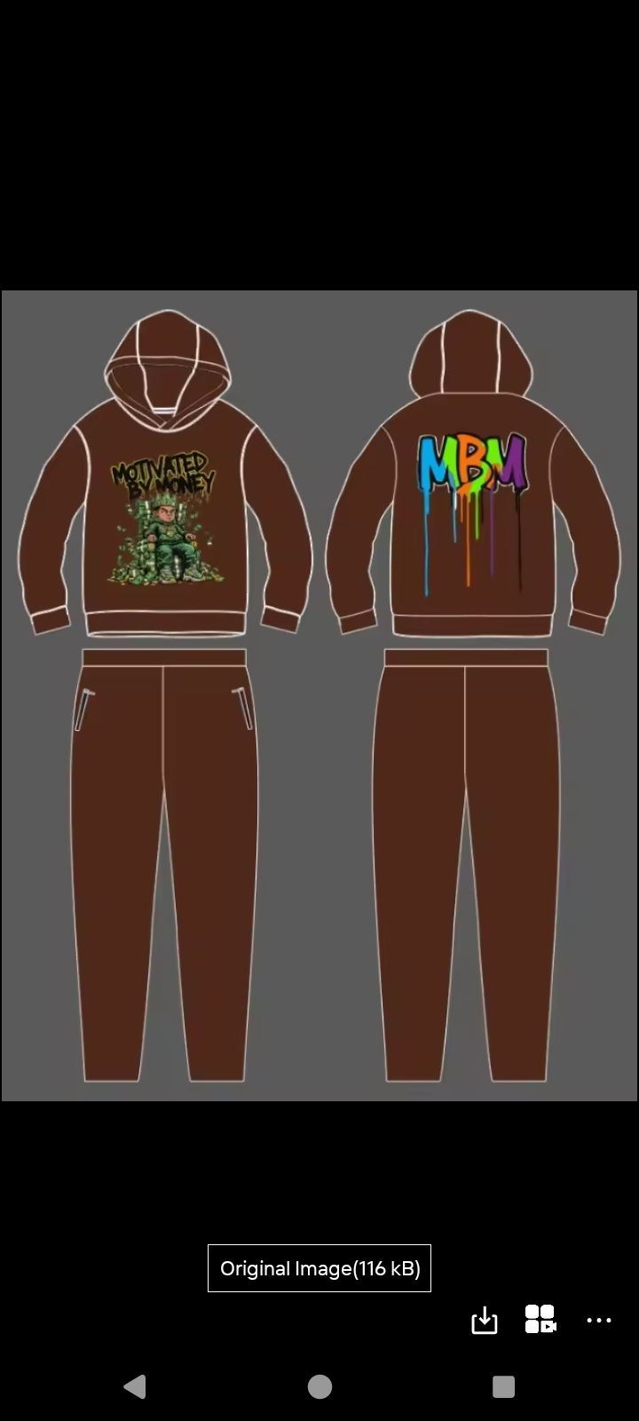 Money Throne Hoodie & Jogger Set