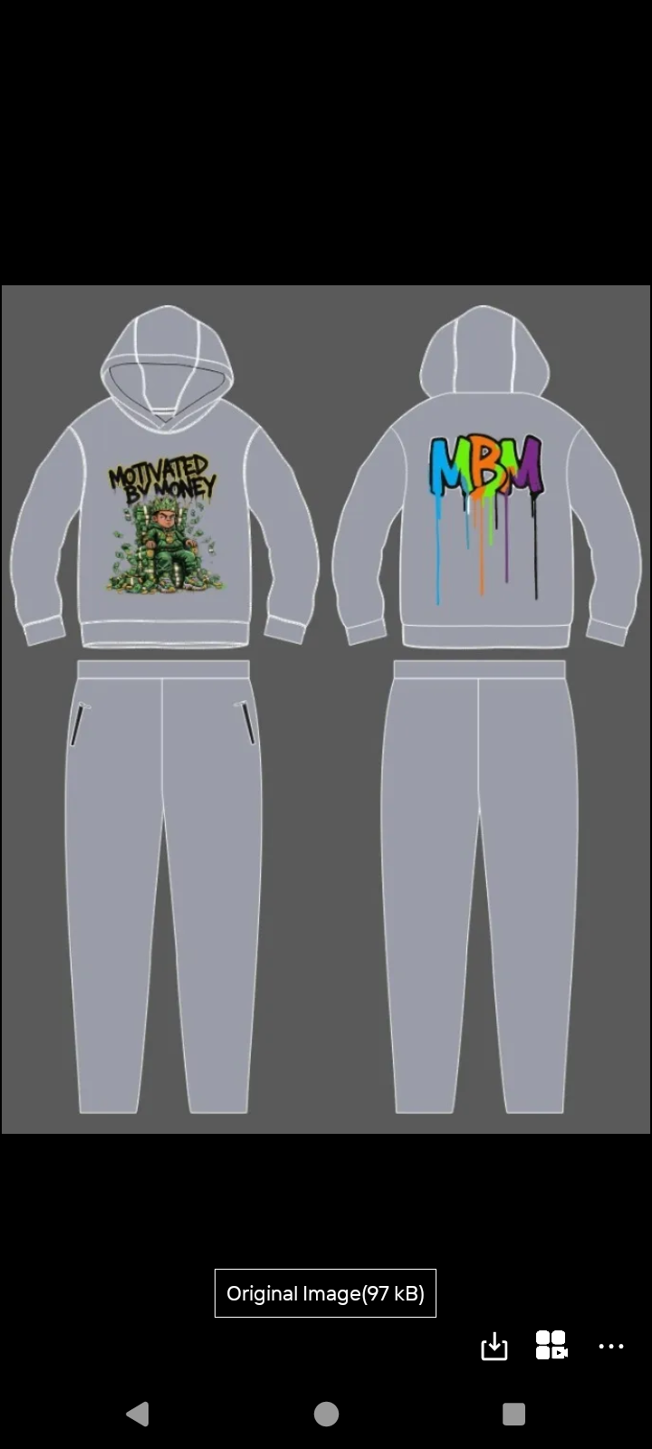 Money Throne Hoodie & Jogger Set